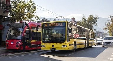 Bursa'da festival nedeniyle ücretsiz ulaşım hizmeti