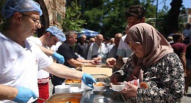 Bursa'da köfteli çorba şenliği düzenlendi