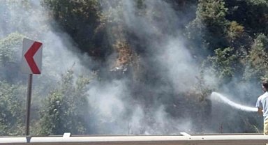 Bursa'daki olası orman yangını engellendi