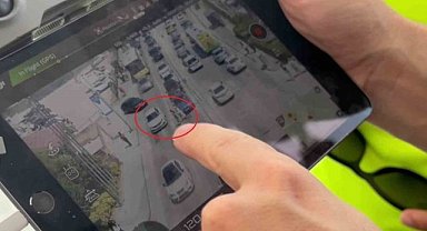 Bursa'daki sürücüler drone ile tespit ediliyor