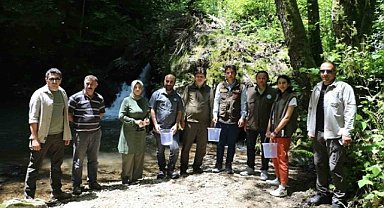 Bursa'nın derelerinde yavru alabalık salımı gerçekleştirildi