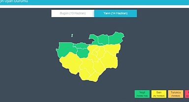 Bursa'ya kuvvetli rüzgar ve fırtına geliyor!