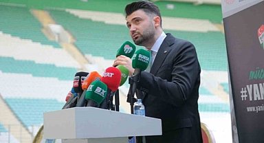 Bursaspor Kulübü Başkanı Çelik, kutlama mesajı paylaştı