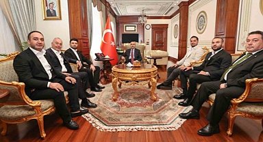 Bursaspor'un yeni yönetiminden Vali Demirtaş'a ziyaret