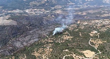 Büyükorhan'daki orman yangını yeniden canlandı!