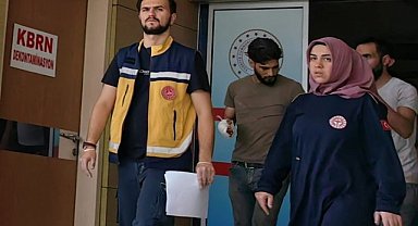 Demir profille birlikte elini de kesti!