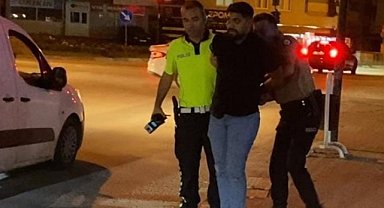 İnegöl'de kaçan motosiklet sürücüsüne ceza