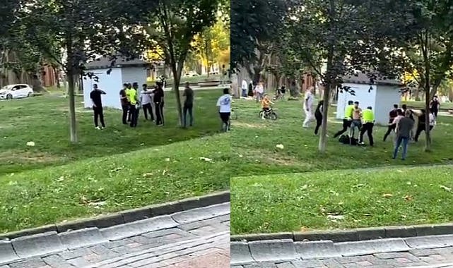 İnegöl'de korna bahanesiyle grup kavgası çıktı