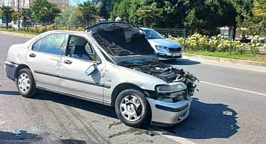 Mudanya'dan Bursa'ya dönen otomobilin kazasında 3 yaralı