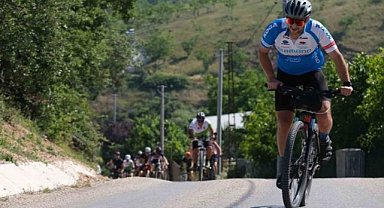 Mysia Yolları’nda bisiklet tutkunları yol aldı