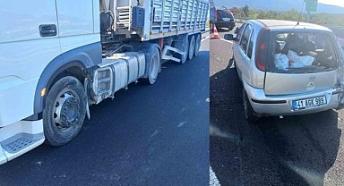 Orhangazi yakınlarındaki trafik kazasında 2 çocuk yaralandı