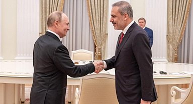 Putin ile Fidan görüşmesi Moskova'da gerçekleşti