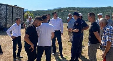 Yenişehir'deki yangının büyümesi hızlı müdahaleyle önlendi