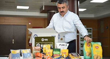 Yıldırım'da çölyak hastaları için gıda kolisi dağıtımı