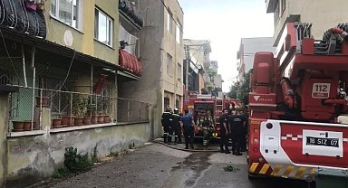 Bursa'da daire yangını: 2 kişi etkilendi