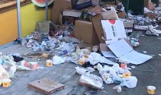 Çöp evden sonra çöp hastane