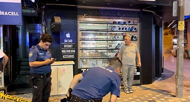 Düşe kalka hedef aldı iş yerine arka arkaya ateş açtı