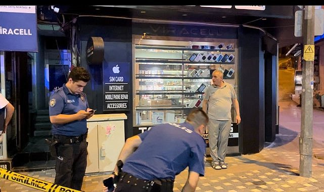 Düşe kalka hedef aldı iş yerine arka arkaya ateş açtı