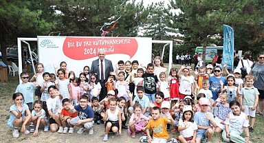 Nilüfer’de 300 çocuk ‘Biz Bu Yaz Kütüphanedeyiz’ etkinliğinde buluştu