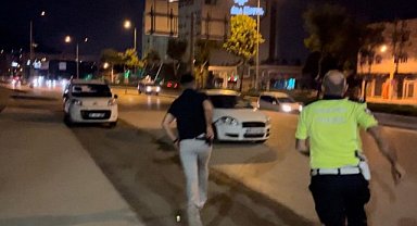 Uygulamayı görünce geri vitese takıp kaçtı: Bakın bahanesi ne oldu