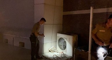 Bursa'da klima hırsızlarına bekçilerden suçüstü