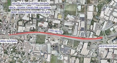 Bursa'da sürücülere trafik düzenlemesi hatırlatması