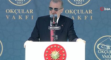 Cumhurbaşkanı Erdoğan, Malazgirt'te vatandaşlara seslendi