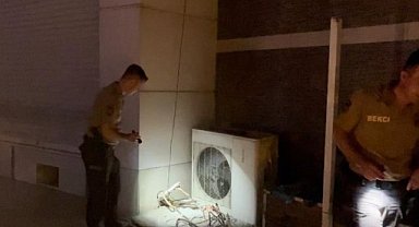 Klima hırsızları gece kartallarına takıldı