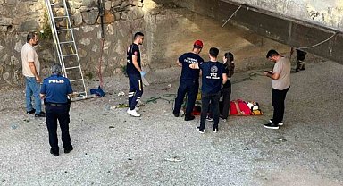 Yürüyüş yaparken dereye düşen kadın yaralandı
