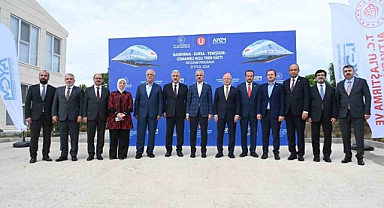 Bakan Uraloğlu, Ankara-Bursa Hızlı Tren Hattı'nı inceledi