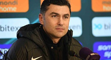 Burak Yılmaz ile Trabzonspor taraftarları arasında gergin anlar!