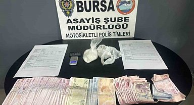 Bursa'da 4 uyuşturucu taciri şüphelisi 15 dakikada yakalandı!