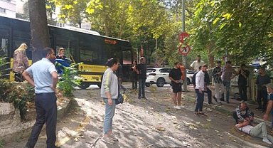 Bursa'da belediye otobüsü kontrolden çıktı! 5 yaralı