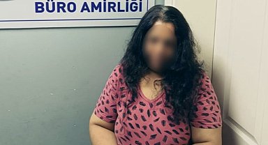 Bursa'da çekilen fotoğraf kadın hırsızı ele verdi