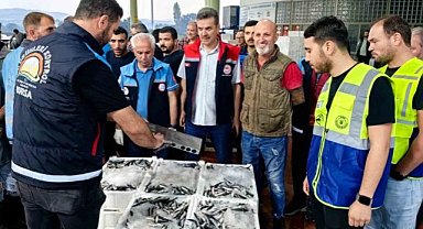 Bursa'da kaçak balıkçılık denetimleri sürüyor
