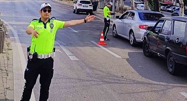 Bursa'da trafik ekiplerinden yoğun denetim