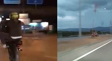 Bursa trafiğinde kazaya davetiye çıkaran sürücüler!