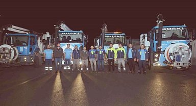 BUSKİ ekipleri Bursa'da kış için teyakkuza geçti