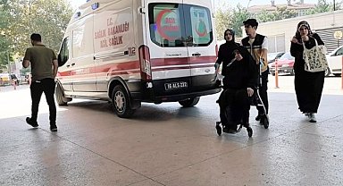 İnegöl'de kolu makineye sıkışan kadın hastanelik oldu