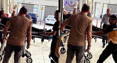 İnegöl'de motorlu testere kazasında 2 parmak koptu