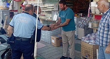 Karacabey'de zabıtadan 