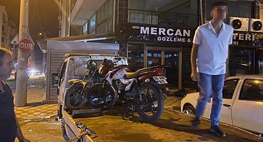 Karacabey'deki motosikletler denetlendi, sürücülere cezalar uygulandı