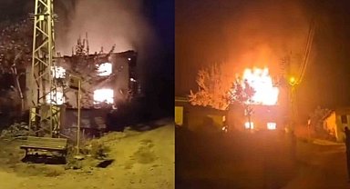 Kestel'de 2 katlı binada yangın çıktı