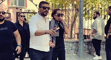 Kübra'nın Bursa'daki cenaze törenine Polat çifti de katıldı