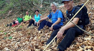 Mudanyalı doğa yürüyüşü ekibinden etkinlik