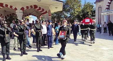 Orhangazili Kıbrıs Gazisi'ne son görev ifa edildi