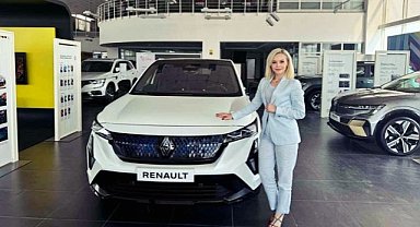 Renault'nun hibrit otomobil modeli Bursa'da tanıtıldı