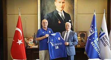 Yeşim Spor Kulübü, Başkan Bozbey'i ziyaret etti