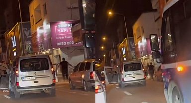 Yıldırım'da 2 sürücü arasında yol verme kavgası