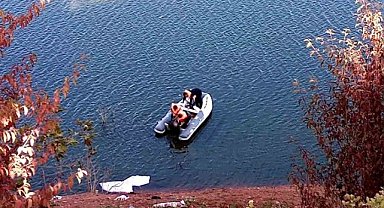 Babasultan Barajı’na uçan aracın sürücüsü boğuldu